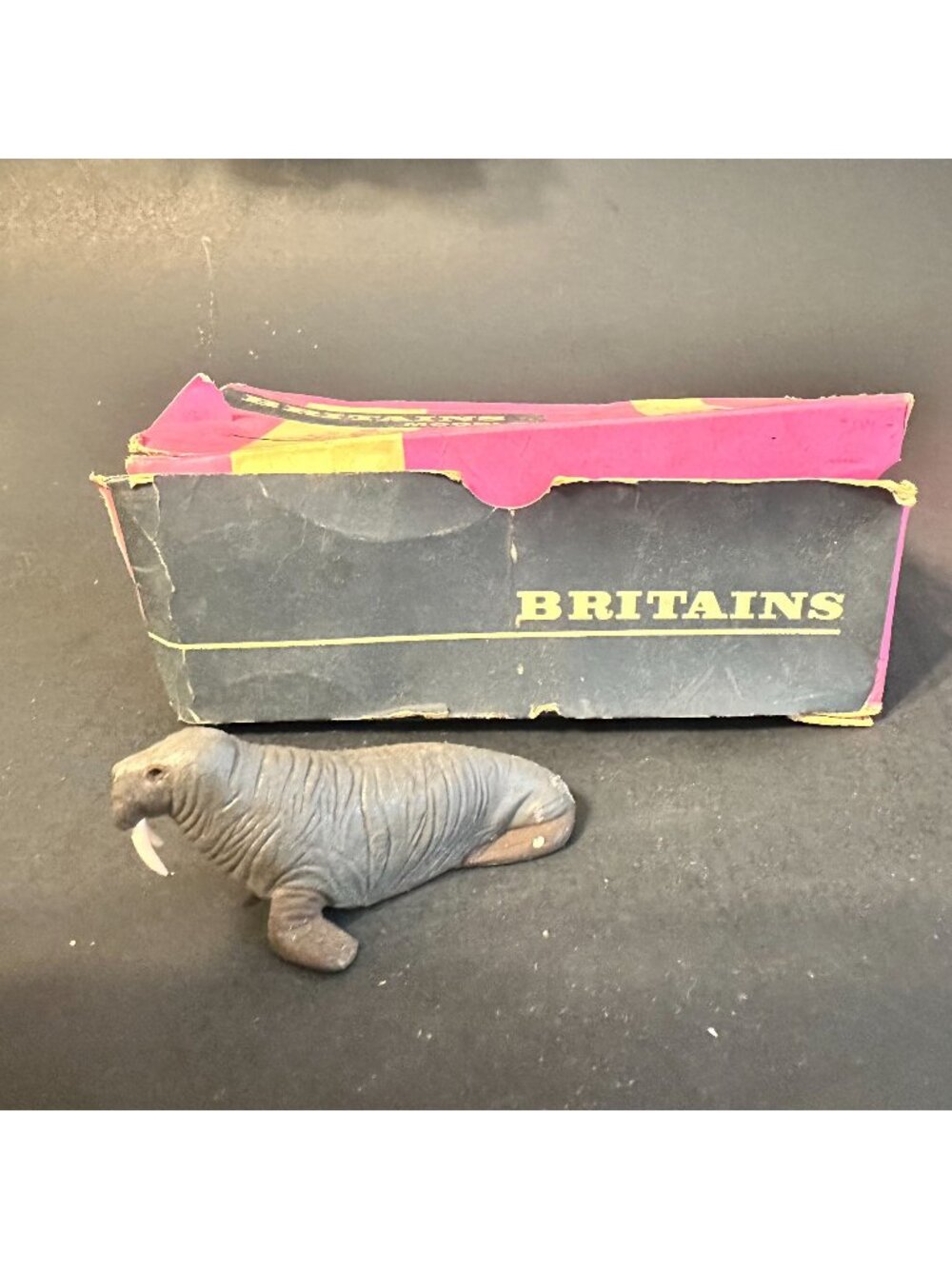 Britains Zoo Models Walrus Lot England